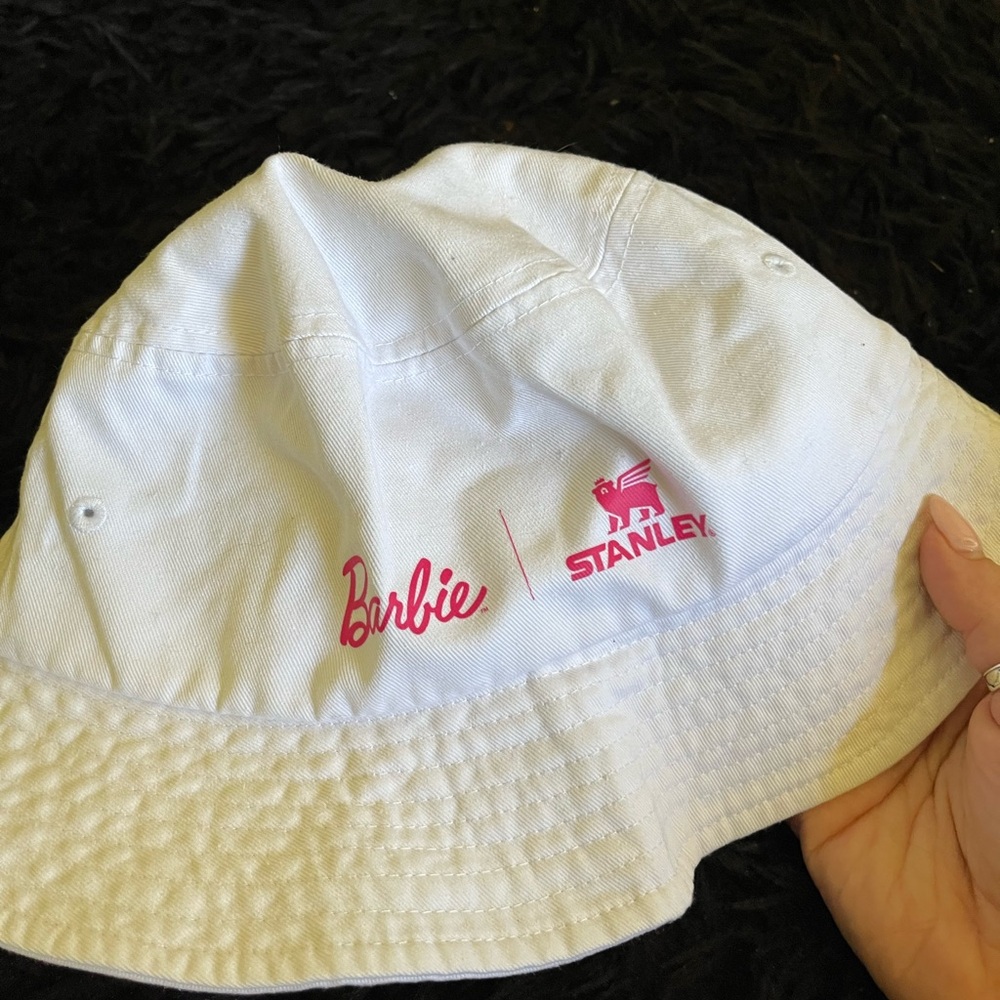 White Bucket Hat From Stanley Cup x Barbie Collaboration